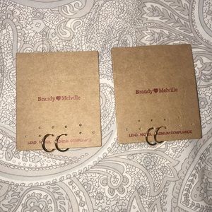 Brandy Melville earrings!